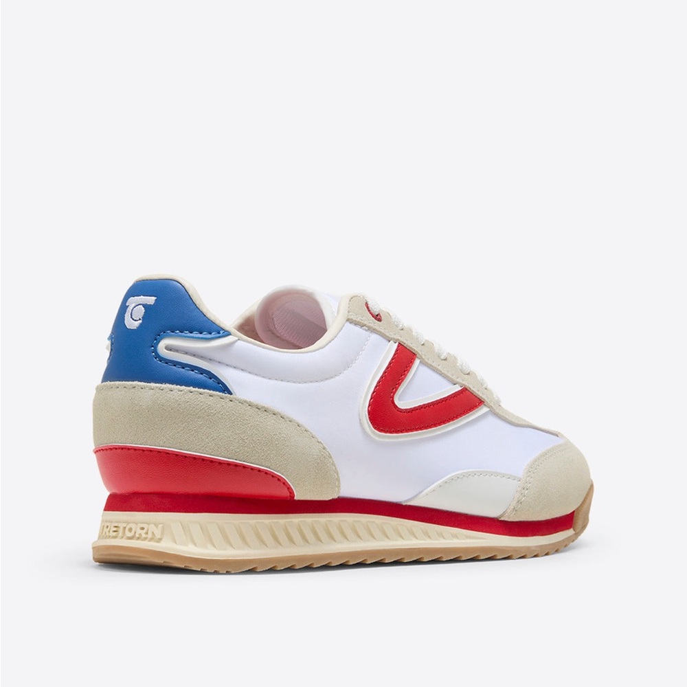 Draper James Tretorn White, Red, and Blue Women's Sneakers - Picture 4 of 4